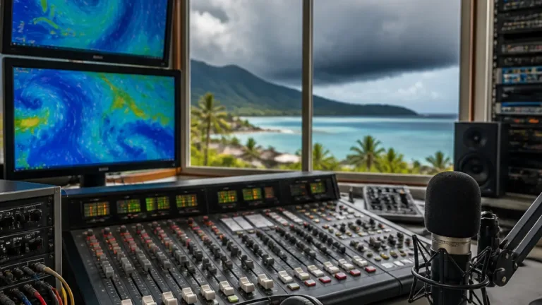 Polynésie La 1ère prépare un dispositif radio, TV et numérique pour les cyclones